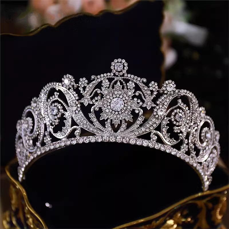 Women Jewelry Accessories For Black Dress - Тиары женские в стиле барокко с