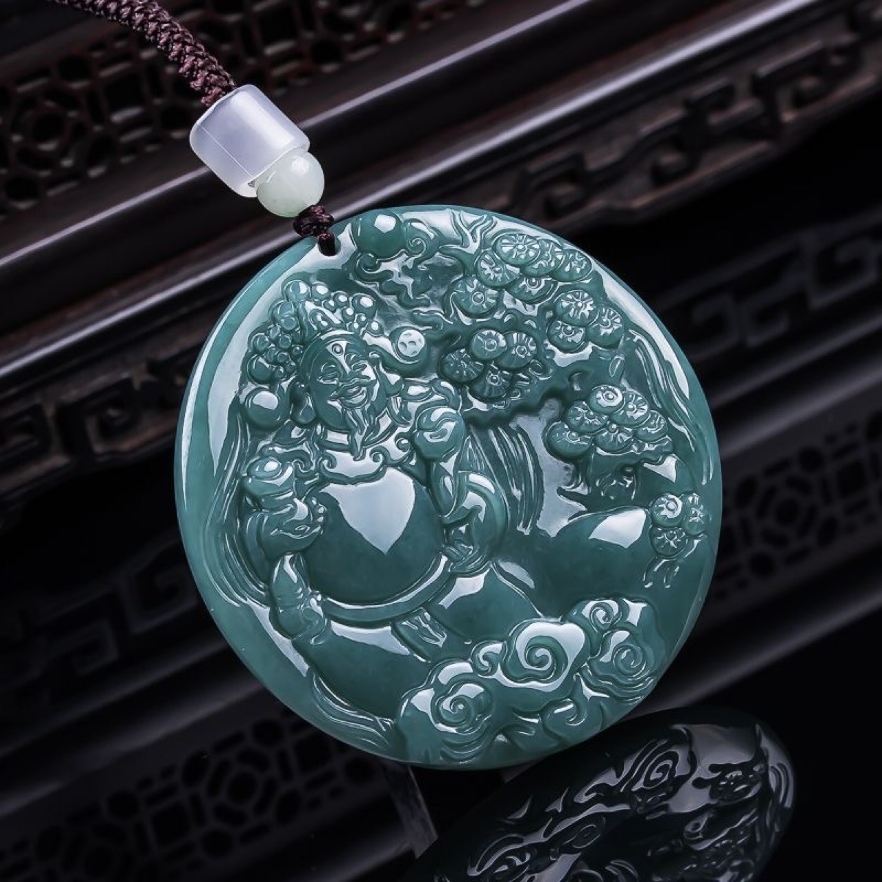 Women'S Accessories And Jewelry - Бирманский жадеит, кулон «Бог богатства», талисманы,
