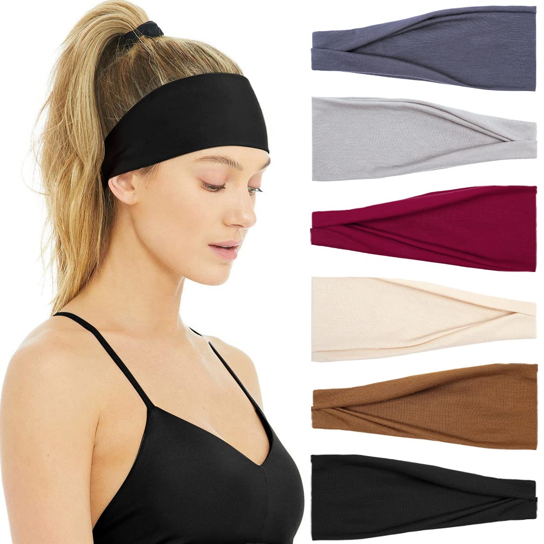 Women'S Running Accessories - Повязка на голову женская Нескользящая пот