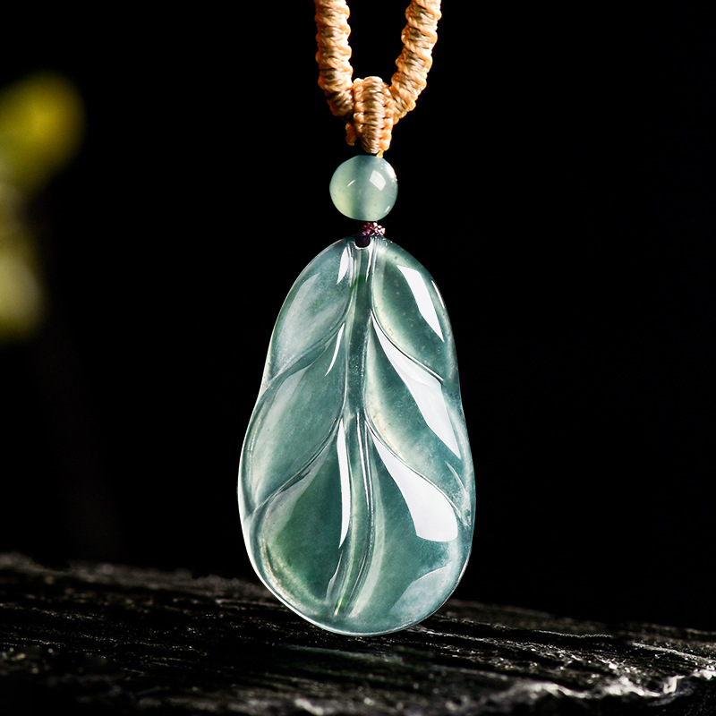 Women'S Accessories And Jewelry - Мьянманский жадеитовый лист, кулон, подарки для