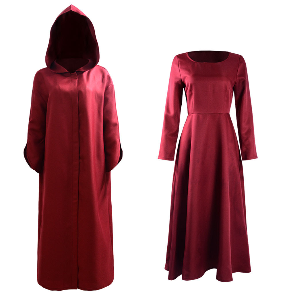 Women'S Victorian Era Accessories - Костюм для косплея Offred, женское платье,