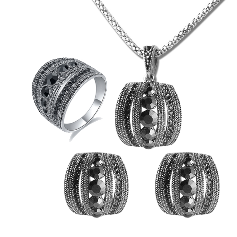 Women Jewelry Accessories For Black Dress - Размер 6-10, винтажные комплекты ювелирных изделий