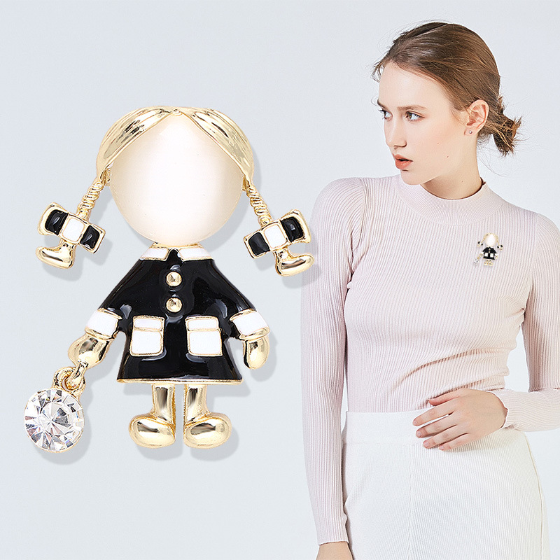 Изысканные милые черные эмалев – обзор и цена Women Jewelry Accessories For Black Dress