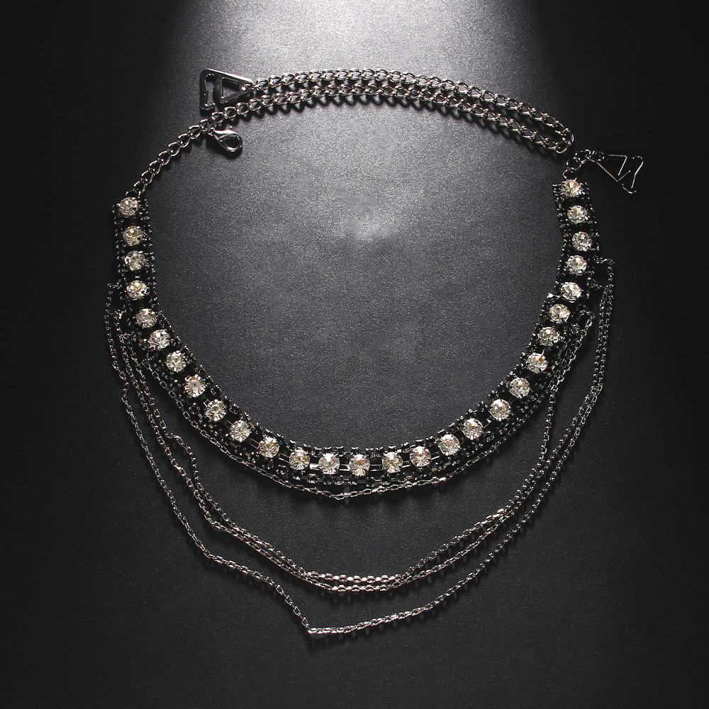 Stonefans черный многослойный  – обзор и цена Women Jewelry Accessories For Black Dress