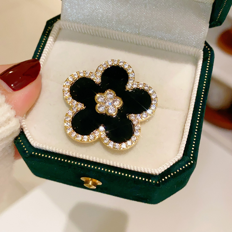 Броши с черным цветком для жен – обзор и цена Women Jewelry Accessories For Black Dress
