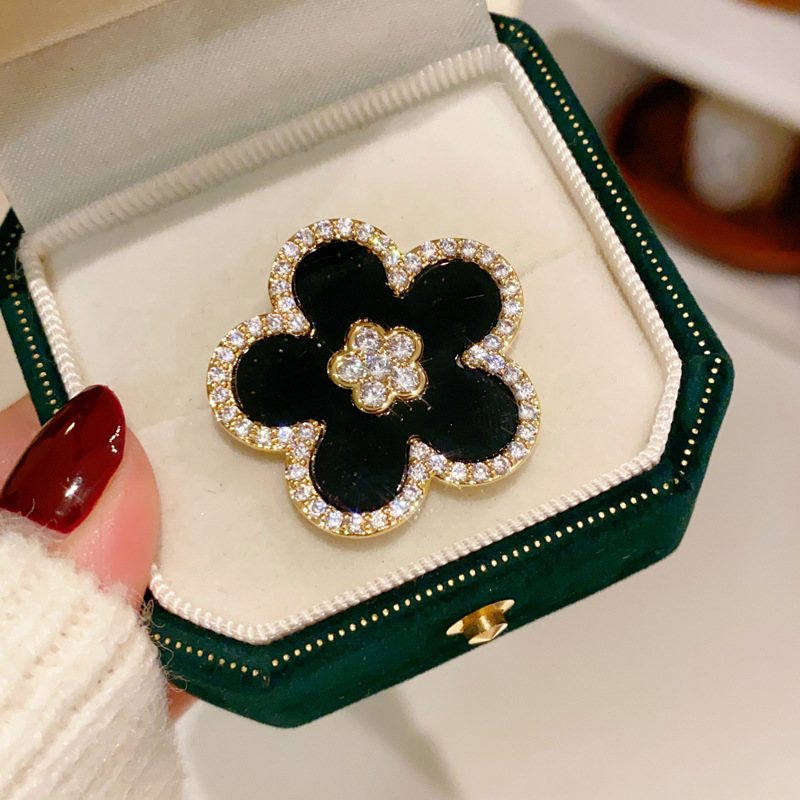 Броши с черным цветком для жен – обзор и цена Women Jewelry Accessories For Black Dress
