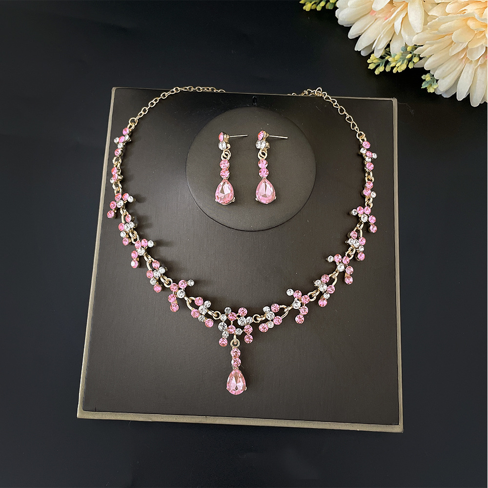 Барокко Розовый Фиолетовый Кри – обзор и цена Women Jewelry Accessories For Black Dress