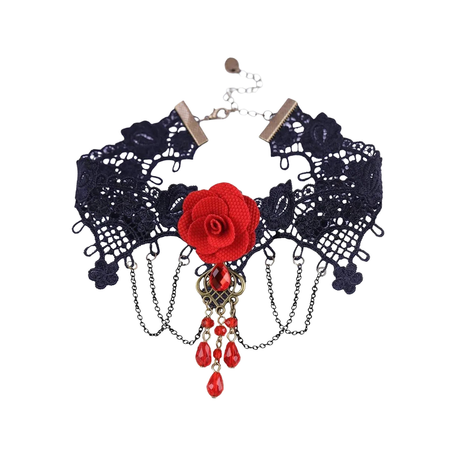 Готическое черное кружевное ож – обзор и цена Women Jewelry Accessories For Black Dress