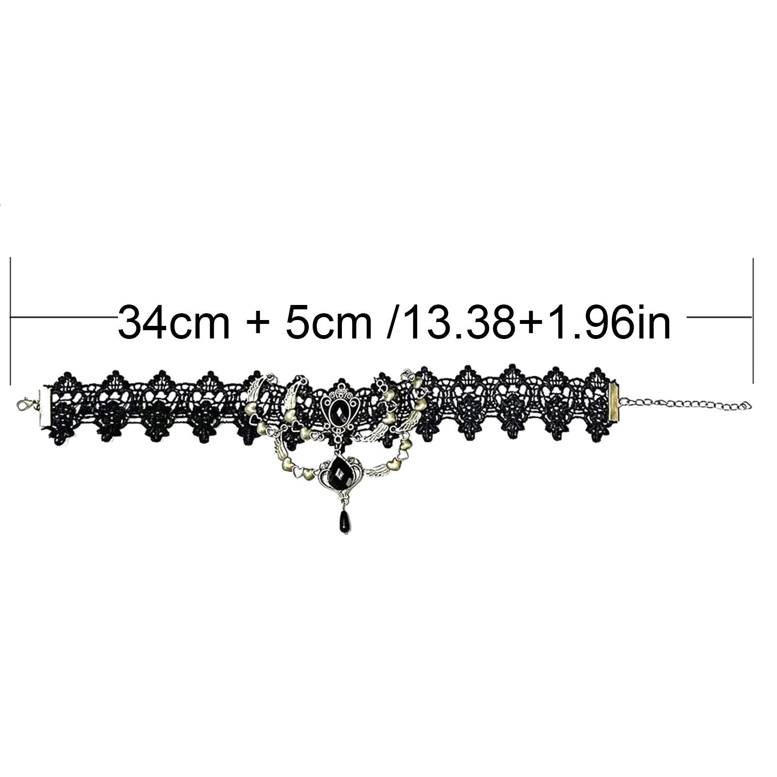 Готическое черное кружевное ож – обзор и цена Women Jewelry Accessories For Black Dress