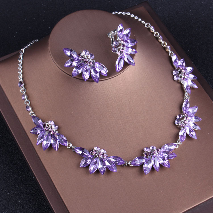 Комплект украшений из ожерелья – обзор и цена Women Jewelry Accessories For Black Dress