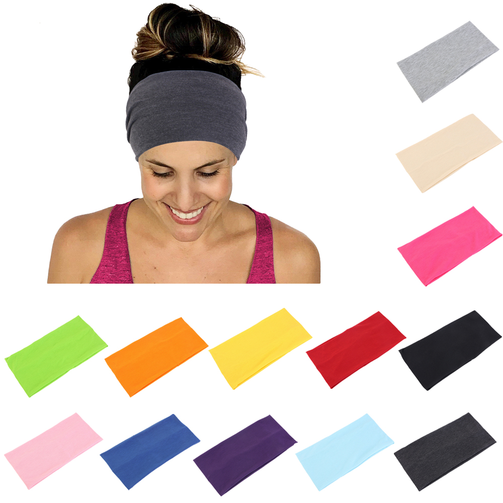 Однотонная эластичная широкая  – обзор и цена Women'S Running Accessories